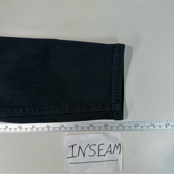 EXPRESS Perfect Curves Black High Rise Denim Legging JEANS Sz 8R Stretch… - Picture 10 of 12